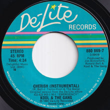 Load image into Gallery viewer, Kool &amp; The Gang - Cherish / (Instrumental) (7 inch Record / Used)

