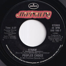 画像をギャラリービューアに読み込む, Peoples Choice - Strikin' / Whatcha Gonna Do With My Love (7 inch Record / Used)
