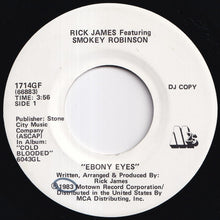 画像をギャラリービューアに読み込む, Rick James - Ebony Eyes / Ebony Eyes (7 inch Record / Used)
