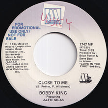 画像をギャラリービューアに読み込む, Bobby King Featuring Alfie Silas - Close To Me / Close To Me (7 inch Record / Used)
