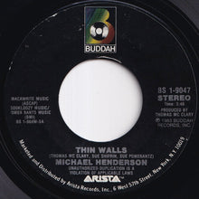 画像をギャラリービューアに読み込む, Michael Henderson - Thin Walls / Whip It (7 inch Record / Used)
