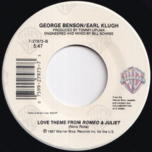 画像をギャラリービューアに読み込む, George Benson, Earl Klugh - Since You're Gone (Edit) / Love Theme From Romeo &amp; Juliet (7 inch Record / Used)
