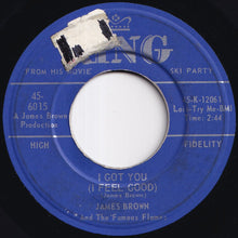 Load image into Gallery viewer, James Brown &amp; The Famous Flames - I Got You (I Feel Good) / I Can't Help It (I Just Do-Do-Do) (7 inch Record / Used)

