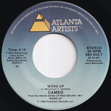 Load image into Gallery viewer, Cameo - Word Up! / Urban Warrior (7 inch Record / Used)
