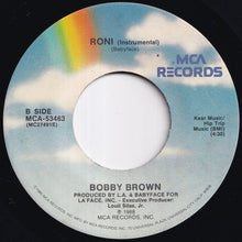 Load image into Gallery viewer, Bobby Brown - Roni / (Instrumental) (7 inch Record / Used)
