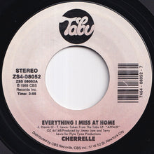 画像をギャラリービューアに読み込む, Cherrelle - Everything I Miss At Home / Where Do I Run To (7 inch Record / Used)
