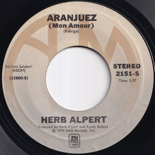 画像をギャラリービューアに読み込む, Herb Alpert - Rise / Aranjuez (Mon Amour) (7 inch Record / Used)
