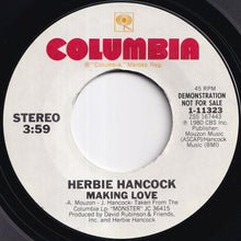 画像をギャラリービューアに読み込む, Herbie Hancock - Making Love / Making Love (7 inch Record / Used)
