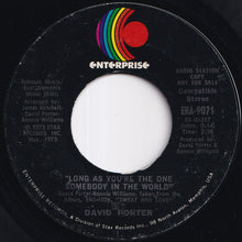 画像をギャラリービューアに読み込む, David Porter - Long As You're The One Somebody In The World / Long As You're The One Somebody In The World (7 inch Record / Used)
