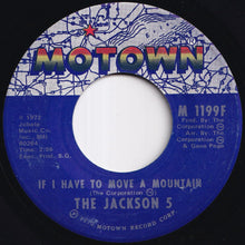 画像をギャラリービューアに読み込む, Jackson 5 - Little Bitty Pretty One / If I Have To Move A Mountain (7 inch Record / Used)
