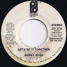 Load image into Gallery viewer, Bobby Rush - Let's Do It Together / I Can't Find My Keys (7 inch Record / Used)
