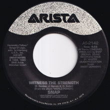Load image into Gallery viewer, Snap - Mary Had A Little Boy / Witness The Strength (7 inch Record / Used)
