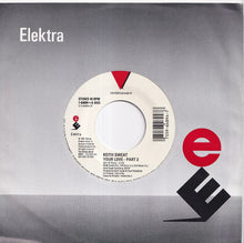 画像をギャラリービューアに読み込む, Keith Sweat - Your Love - Part 2 / Tell Me It's Me You Want (7 inch Record / Used)
