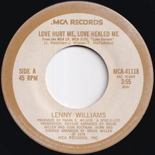 Load image into Gallery viewer, Lenny Williams - Love Hurt Me, Love Healed Me / Sweet Ecstasy (7 inch Record / Used)
