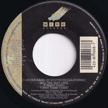 画像をギャラリービューアに読み込む, Tony! Toni! Toné! - It Never Rains (In Southern California) (All The Way Live) / Jo-Jo (7 inch Record / Used)
