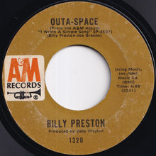 画像をギャラリービューアに読み込む, Billy Preston - Outa-Space / I Wrote A Simple Song (7 inch Record / Used)
