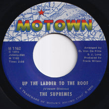 画像をギャラリービューアに読み込む, Supremes - Up The Ladder To The Roof / Bill, When Are You Coming Back (7 inch Record / Used)
