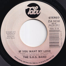 画像をギャラリービューアに読み込む, S.O.S. Band - Tell Me If You Still Care / If You Want My Love (7 inch Record / Used)
