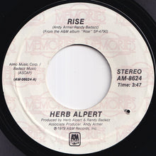 画像をギャラリービューアに読み込む, Herb Alpert - Rise / Aranjuez (Mon Amour) (7 inch Record / Used)
