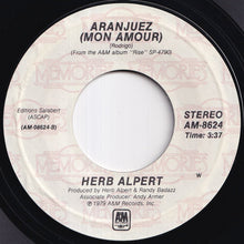 画像をギャラリービューアに読み込む, Herb Alpert - Rise / Aranjuez (Mon Amour) (7 inch Record / Used)

