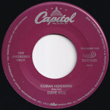 画像をギャラリービューアに読み込む, Dave Koz - Together Again / Cuban Hideaway (7 inch Record / Used)
