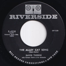 画像をギャラリービューアに読み込む, David Thorne - The Alley Cat Song / The Moon Was Yellow (7 inch Record / Used)
