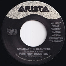 画像をギャラリービューアに読み込む, Whitney Houston - The Star Spangled Banner / America The Beautiful (7 inch Record / Used)
