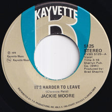 画像をギャラリービューアに読み込む, Jackie Moore - It's Harder To Leave / The Bridge That Lies Between Us (7 inch Record / Used)
