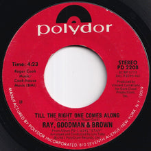画像をギャラリービューアに読み込む, Ray, Goodman &amp; Brown - Heaven In The Rain / Till The Right One Comes Along (7 inch Record / Used)
