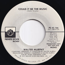 画像をギャラリービューアに読み込む, Walter Murphy - Could It Be The Music (Stereo) / (Mono) (7 inch Record / Used)
