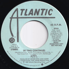 画像をギャラリービューアに読み込む, Kleeer - De Ting Continues / De Ting Continues (7 inch Record / Used)
