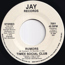 画像をギャラリービューアに読み込む, Timex Social Club - Rumors / Rumors (7 inch Record / Used)
