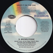 画像をギャラリービューアに読み込む, B. Brown Posse - Drop It On The One (Radio Edit) / Drop It On The One (7 inch Record / Used)
