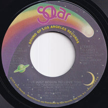 画像をギャラリービューアに読み込む, Dynasty - I've Just Begun To Love You / When You Feel Like Giving Love (Dial My Number) (7 inch Record / Used)
