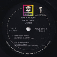 画像をギャラリービューアに読み込む, Ray Charles - Yesterday; People / I'll Be Seeing You; Here We Go Again (7 inch Record / Used)
