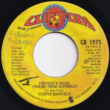 画像をギャラリービューアに読み込む, Curtis Mayfield - Freddie's Dead (Theme From Superfly) / Underground (7 inch Record / Used)
