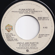 Load image into Gallery viewer, Funkadelic - Uncle Jam (Part I) / (Part II) (7 inch Record / Used)

