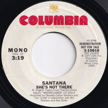 画像をギャラリービューアに読み込む, Santana - She's Not There (Stereo) / (Mono) (7 inch Record / Used)
