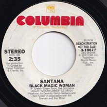 画像をギャラリービューアに読み込む, Santana - Black Magic Woman (Stereo) / (Mono) (7 inch Record / Used)
