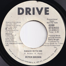 Load image into Gallery viewer, Peter Brown - Dance With Me / Dance With Me (7 inch Record / Used)
