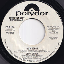 画像をギャラリービューアに読み込む, Leda Grace - No George / No George (7 inch Record / Used)
