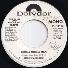 画像をギャラリービューアに読み込む, Doug McClure - Hoola Moola Man / Hoola Moola Man (7 inch Record / Used)
