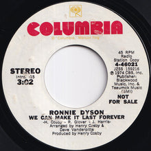 画像をギャラリービューアに読み込む, Ronnie Dyson - We Can Make It Last Forever (Stereo) / (Mono) (7 inch Record / Used)
