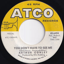 画像をギャラリービューアに読み込む, Arthur Conley - Shake, Rattle &amp; Roll / You Don't Have To See Me (7 inch Record / Used)
