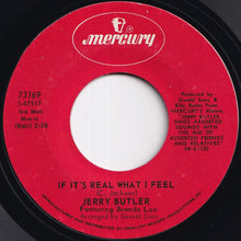 画像をギャラリービューアに読み込む, Jerry Butler - If It's Real What I Feel / Why Are You Leaving Me (7 inch Record / Used)
