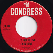 画像をギャラリービューアに読み込む, Linda Scott - Let's Fall In Love / I Know It You Know It (7 inch Record / Used)
