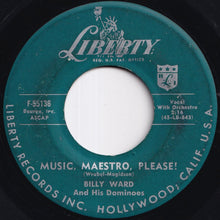 画像をギャラリービューアに読み込む, Billy Ward And His Dominoes - Jennie Lee / Music, Maestro, Please! (7 inch Record / Used)
