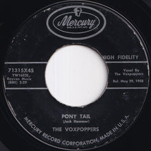 画像をギャラリービューアに読み込む, Voxpoppers - Ping Pong Baby / Pony Tail (7 inch Record / Used)
