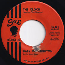 画像をギャラリービューアに読み込む, Baby Washington - The Clock / Standing On The Pier (7 inch Record / Used)
