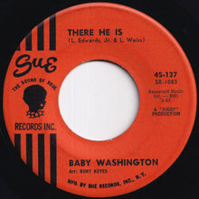 画像をギャラリービューアに読み込む, Baby Washington - No Time For Pity / There He Is (7 inch Record / Used)
